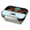 9 X Aluminium Foil Container With Lids Dish -150Mm X 120Mm X 46Mm [400 Ml]