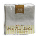 100PK 30X30CM WTE 1 PLY NAPKINS