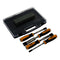 Xtrade X0900044 Chisel Set With Sharpening Stone (4 Piece)