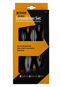 Xtrade X0900063 Screwdriver Set (6 Piece)