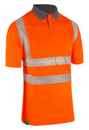 Beeswift Envirowear Hi-vis Short Sleeve Recyclable Polo Shirt - {ALL COLOURS / SIZES}