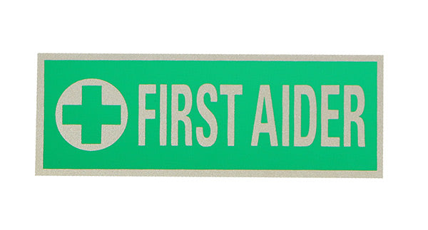 First Aider Reflective Front