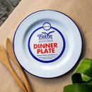 Falcon White Enamel Dinner Plates Oven Friendly All Sizes 22-26cm