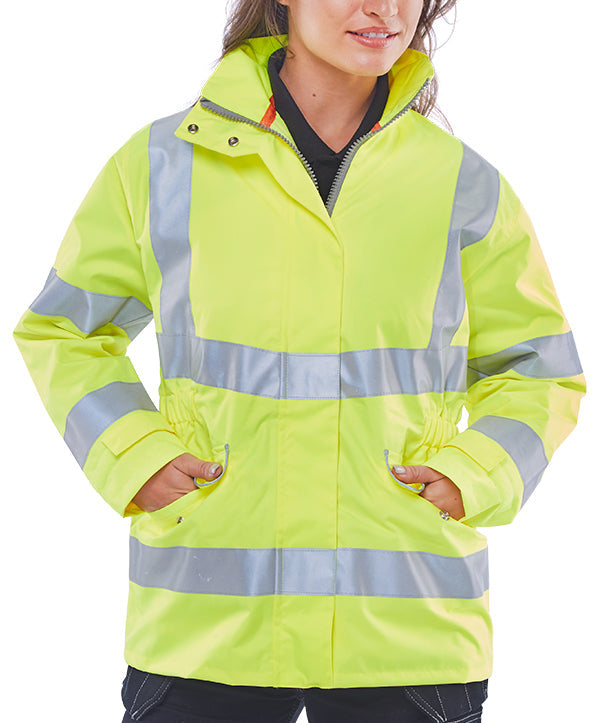 Beeswift Ladies Hi-Vis Executive Jacket - {ALL COLOURS / SIZES}