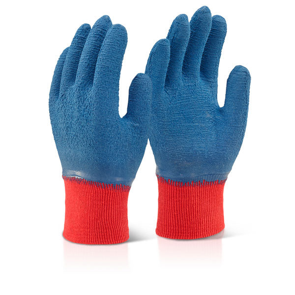 Beeswift Latex Fully Coated Gripper Gloves - {ALL COLOURS / SIZES}