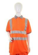 Beeswift Ladies Hi-Vis Short Sleeve Rail Spec Polo Shirt - {ALL COLOURS / SIZES}