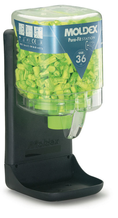 Moldex 7725 Pura-Fit Small Ear Plugs Dispenser Clear