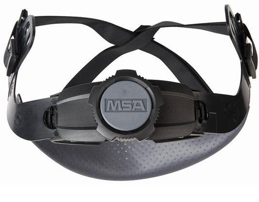 Msa Fas-Trac Iii Suspension With Sewn In Sweatband For Safety Helmets Black  Box 20's