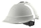 Msa V-Gard 200 Fas-Trac Iii Vented Safety Helmet White