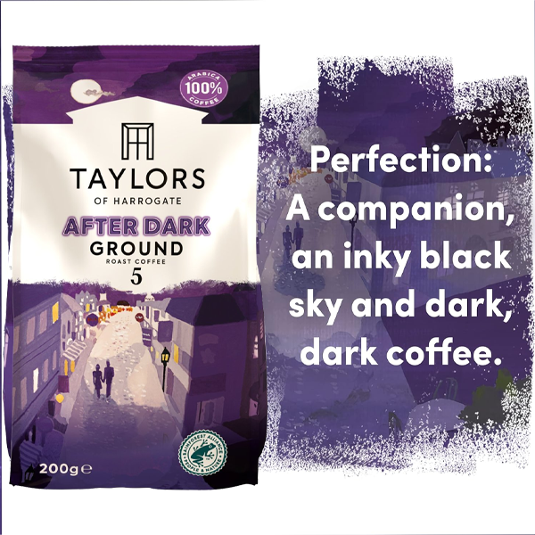 Taylors of Harrogate After Dark Ground Coffee 200g