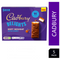 Cadbury Delights Soft Nougat Salted Caramel Chocolate Bars Pack 5