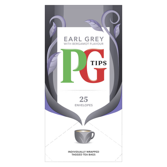 PG Tips Earl Grey Envelope Tea Bags (Pack of 25) 29013701