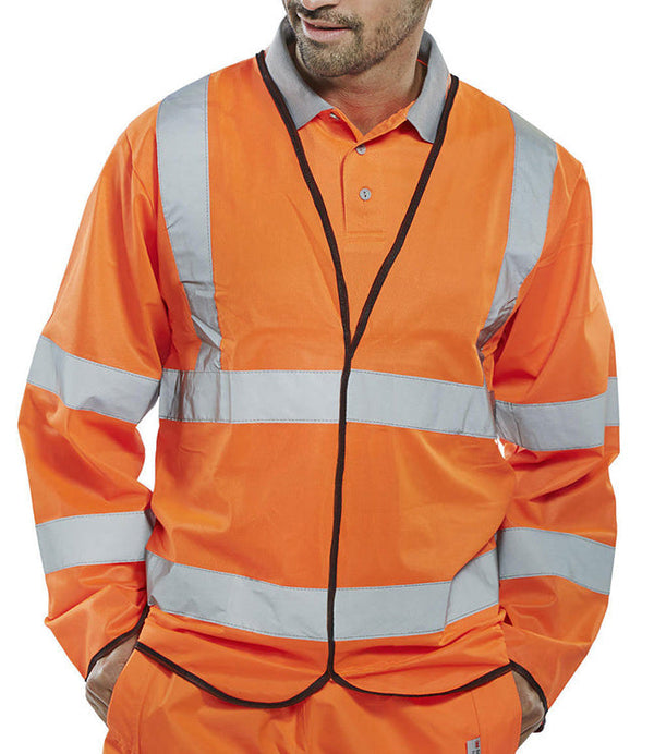 Beeswift Fire Retardant Hi-Vis Jerkin - {ALL COLOURS / SIZES}