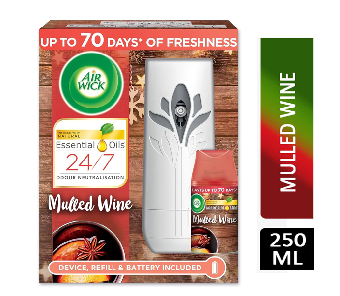 Airwick Freshmatic Machine & Mulled Wine Refill 250ml