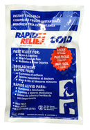 Rapid Relief Instant Cold Pack Large 5"X 9"  White 9"