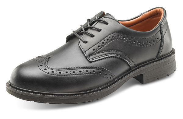 Brogue Shoe Black S1 Ps 6.5/40