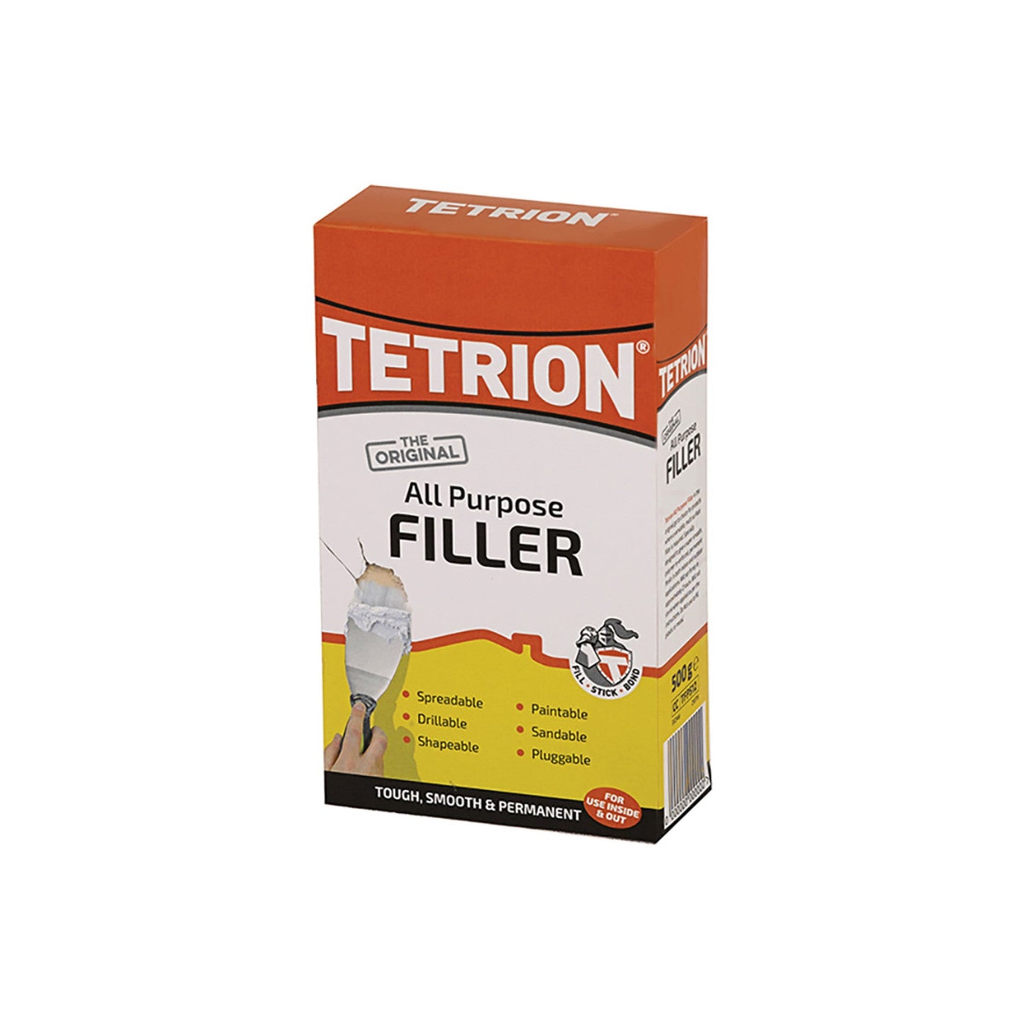 Tetrion All Purpose Filler 500g Inside & Outside Use Tough Water Resistant