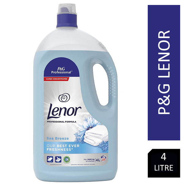 Lenor Fabric Conditioner SEA BREEZE  Professional 4 L