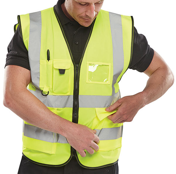 Beeswift Hi-vis Executive Id Vest - {ALL COLOURS / SIZES}