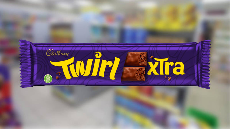 Cadbury Twirl Xtra Large 54g {Pack of 36}