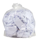 Clear Refuse Sacks Bin Bags Heavy Duty 15kg CHSA (18x29x38) 200 Bags