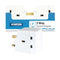 Fixtures 3 Way Double Plug Adaptor / Multi-Plug