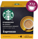 Dolce Gusto Starbucks Blonde Espresso Roast 12's