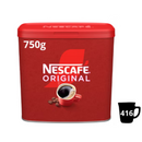 Nescafe Original Coffee Granules Tin 1kg {Large 555 Cups}