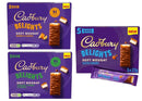 Cadbury Delights Soft Nougat Chocolate Bars 3 BOXES x 5 Bars