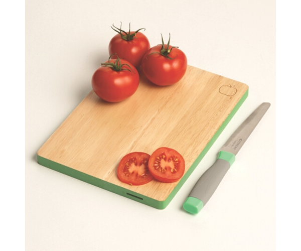 Viners Assure Colour Code Knife Block & Board Set