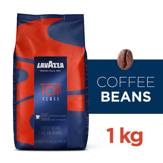 Lavazza Espresso Top Class Coffee Beans 1kg - ONE CLICK SUPPLIES