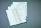 Avery Mylar Divider A-Z A4 Punched 150gsm White Card with White Mylar Tabs 05231061 - ONE CLICK SUPPLIES