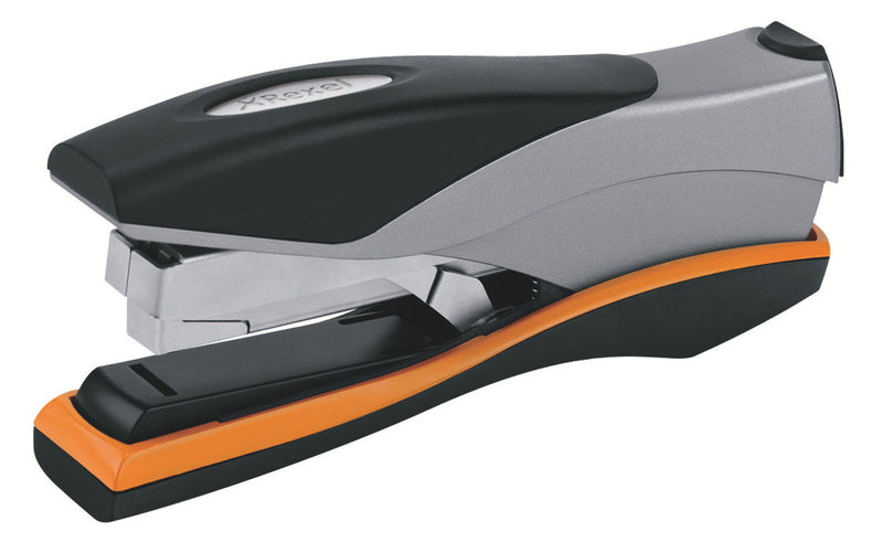 Rexel Optima 40 Stapler 40 Sheet Silver/Orange/Black 2102357 - ONE CLICK SUPPLIES