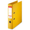 Esselte No1 Lever Arch File Slotted 75mm A4 Yellow (Pack of 10) 811310 - ONE CLICK SUPPLIES