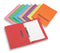 Rexel Jiffex Transfer File Manilla Foolscap 315gsm Pink (Pack 50) 43217EAST - ONE CLICK SUPPLIES