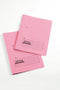 Rexel Jiffex Transfer File Manilla Foolscap 315gsm Pink (Pack 50) 43217EAST - ONE CLICK SUPPLIES