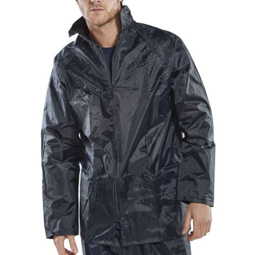 BeeswiftWeatherproof Navy Nylon Jacket Multiple Sizes - ONE CLICK SUPPLIES