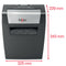 Rexel Momentum X308 Cross Cut Shredder 15 Litre 8 Sheet Black 2104570 - ONE CLICK SUPPLIES