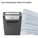 Rexel Momentum X312 Cross Cut Shredder 23 Litre 12 Sheet Black 2104572 - ONE CLICK SUPPLIES