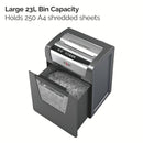 Rexel Momentum M510 Micro Cut Shredder 23 Litre 10 Sheet Black 2104575 - ONE CLICK SUPPLIES