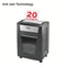 Rexel Momentum X420 Cross Cut Shredder 30 Litre 20 Sheet Black 2104578 - ONE CLICK SUPPLIES