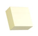 ValueX Stickn Notes Cube 76x76mm 400 Sheets Pastel Yellow 21072 - ONE CLICK SUPPLIES