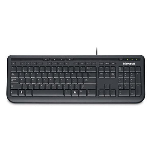 Microsoft Wired Keyboard 600 USB Black Code ANB-00006 - ONE CLICK SUPPLIES