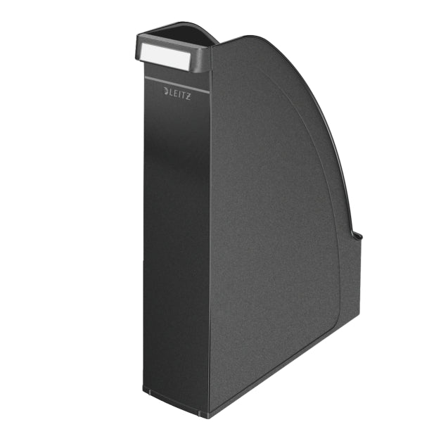 Leitz Plus Magazine File A4 Black 24760095 - ONE CLICK SUPPLIES