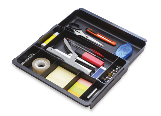 Exacompta ECOBlack Drawer Organiser Black - 316014D - ONE CLICK SUPPLIES