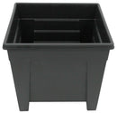 Fixtures Grosvenor Square Planter Black / Ebony 27cm