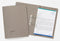 Guildhall Spring Transfer File Manilla Foolscap 285gsm Grey (Pack 25) - 346-GRYZ - ONE CLICK SUPPLIES