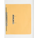 Guildhall Spring Transfer File Manilla Foolscap 285gsm Yellow (Pack 25) - 346-YLWZ - ONE CLICK SUPPLIES