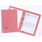 Guildhall Spring Transfer File Manilla Foolscap 315gsm Pink (Pack 50) - 348-PNKZ - ONE CLICK SUPPLIES