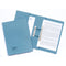 Guildhall Transfer Spring Transfer File Manilla Foolscap 315gsm Blue (Pack 25) - 349-BLUZ - ONE CLICK SUPPLIES